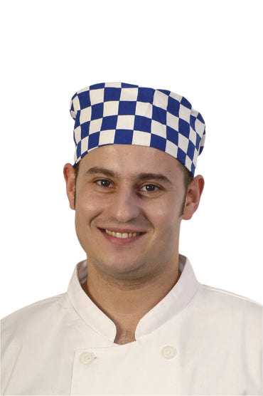 Classic Skull Cap - Large Check