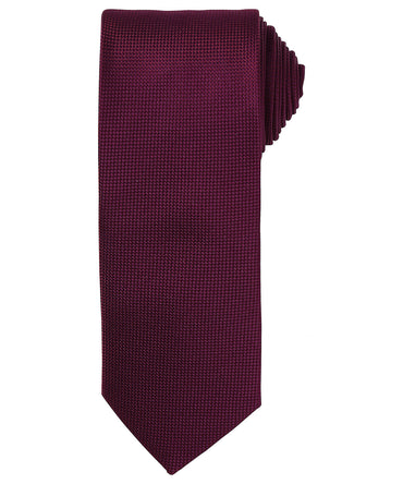 Deep-Tone Micro Waffle Tie