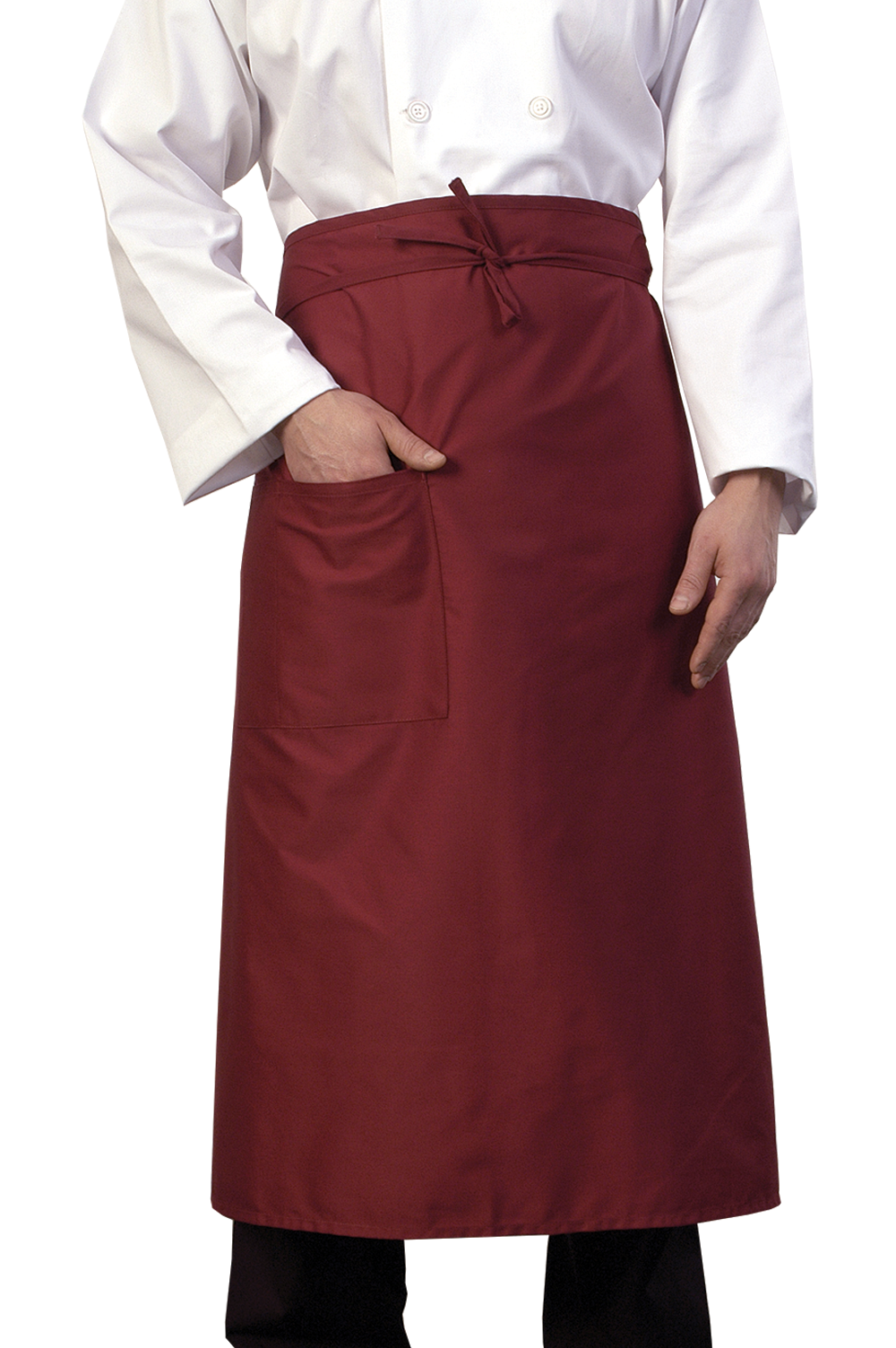 Classic 36" Bar Apron - Claret