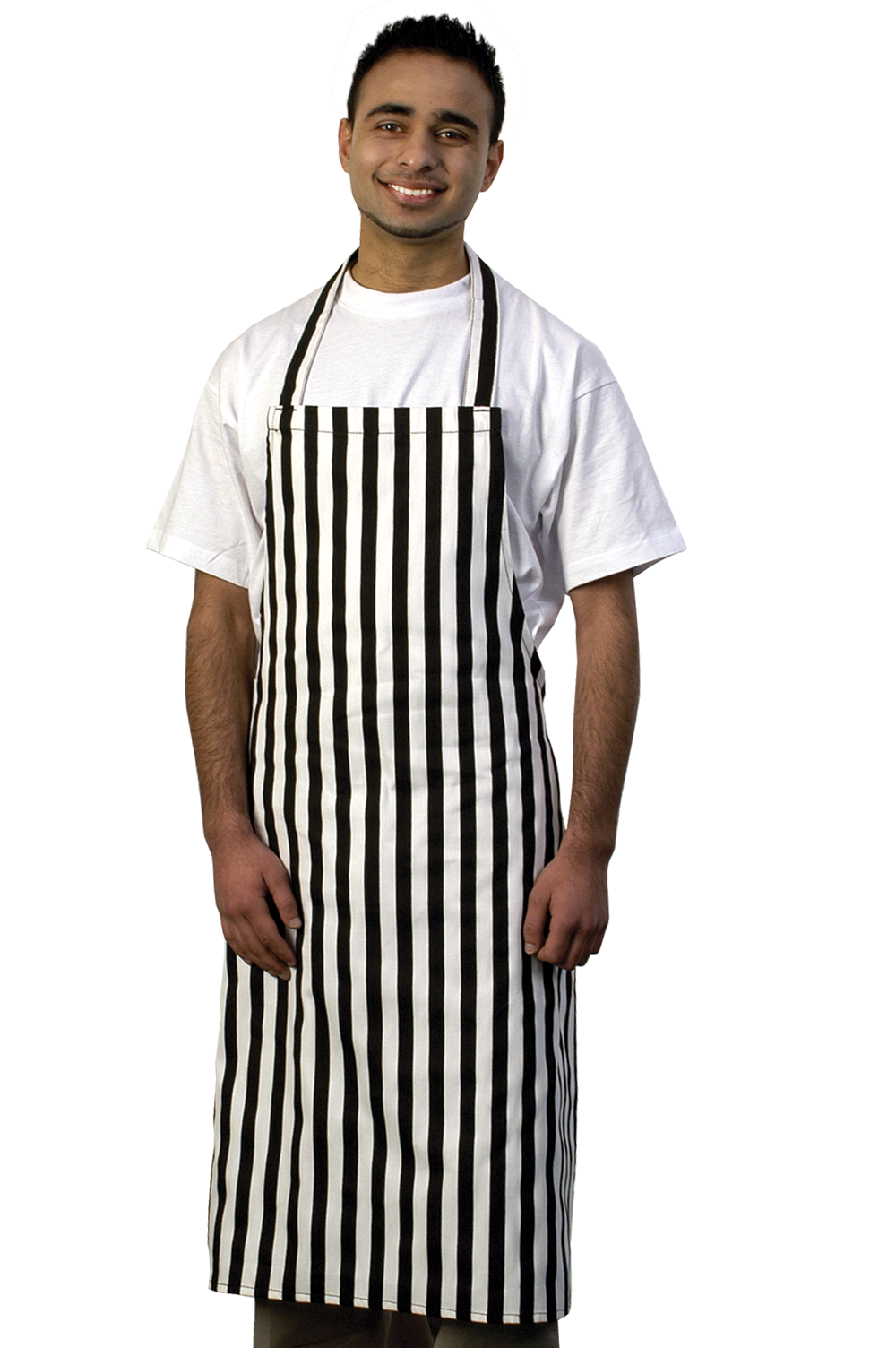 Classic Striped Bib Apron