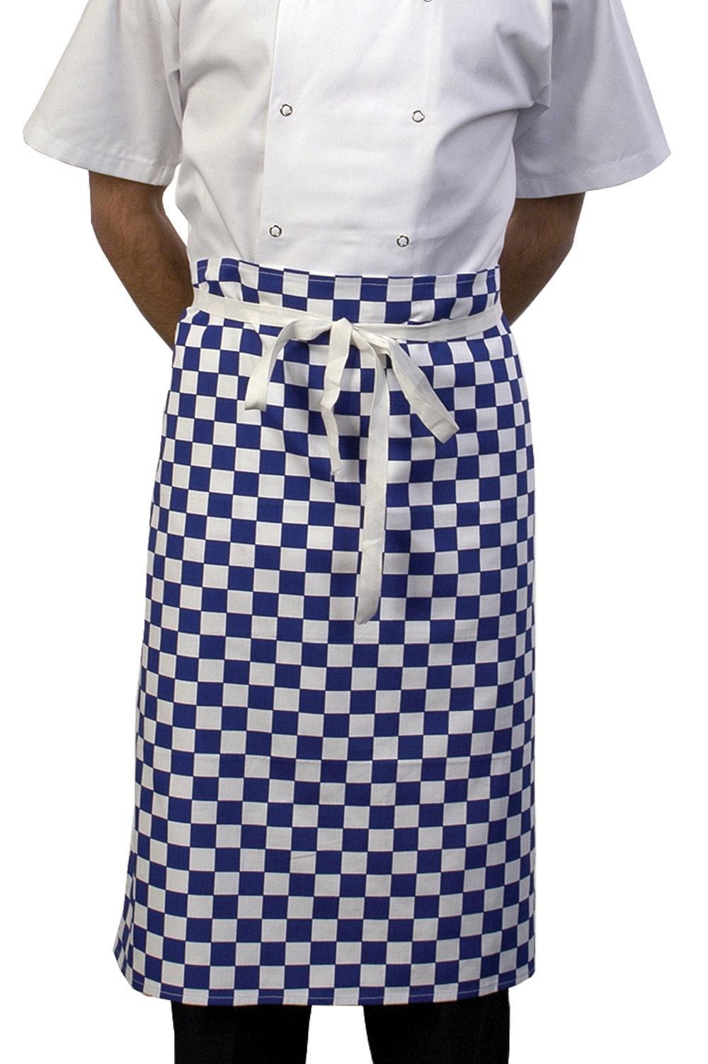 Basic Check Waist Apron