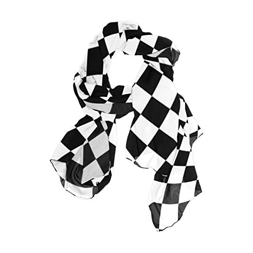 Black Check Neckerchief