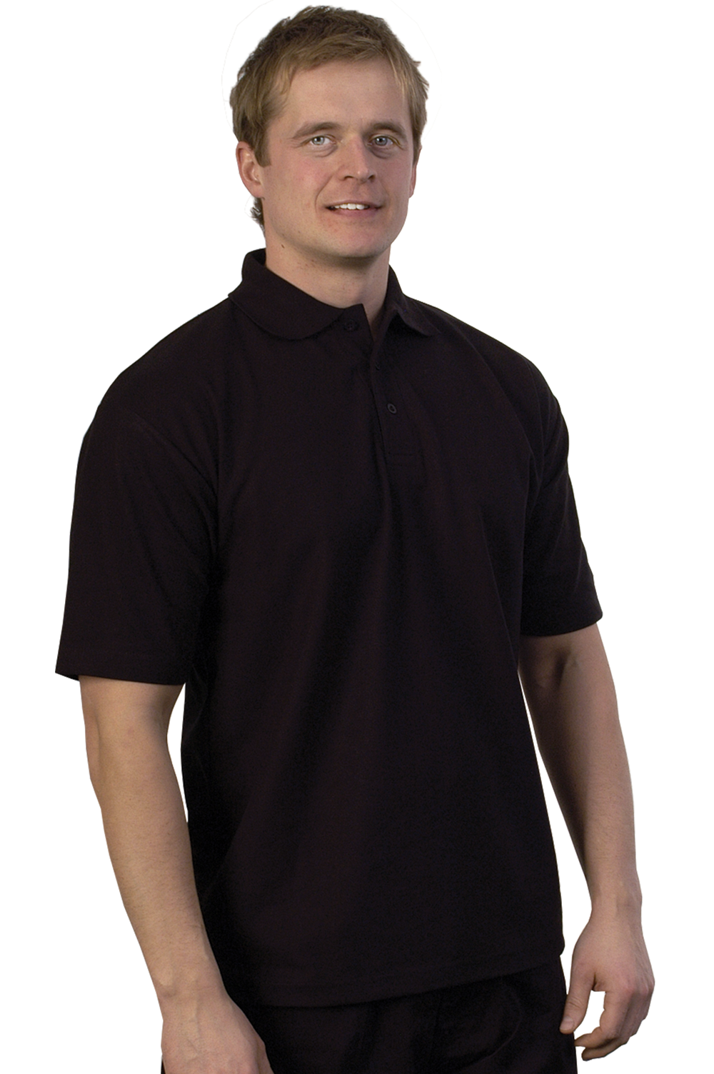 Classic Black Polo