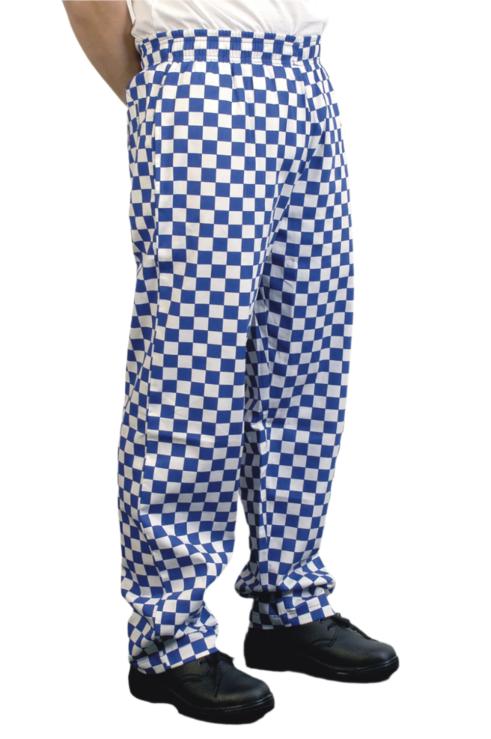 Large Check Baggy Trousers