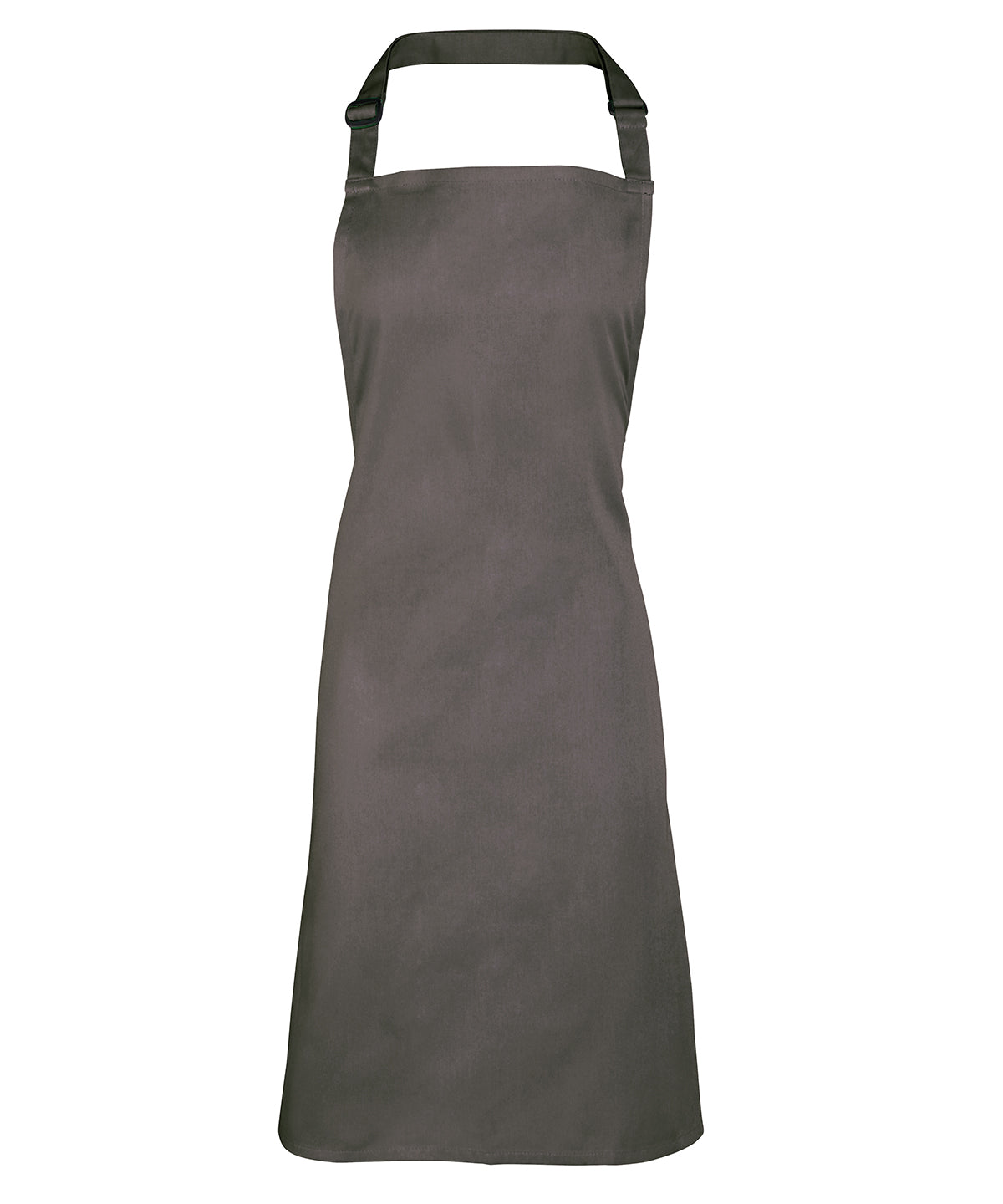 Basic Dark Grey Bib Apron