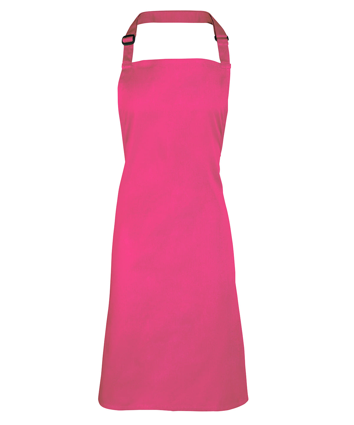 Basic Hot Pink Bib Apron