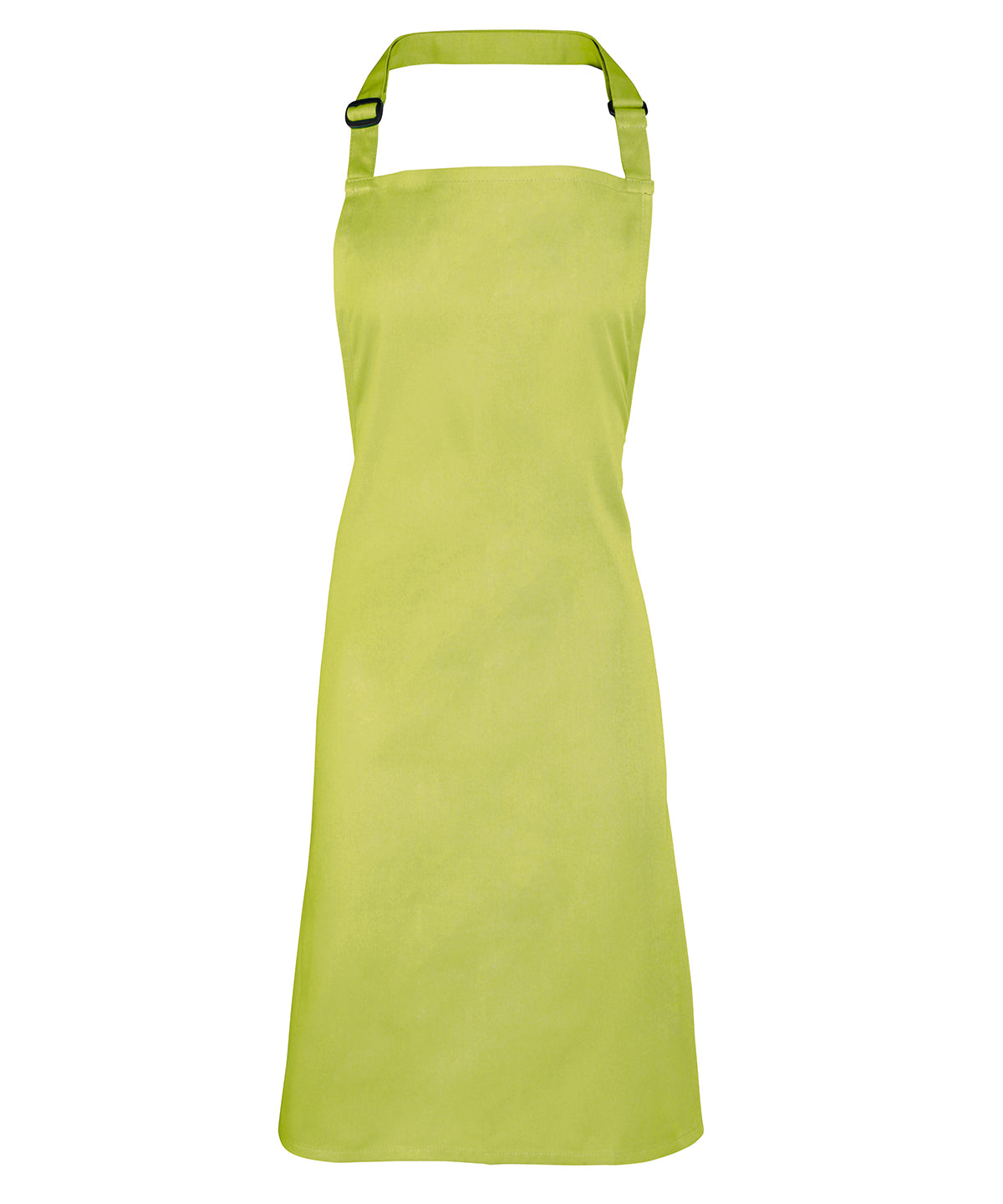 Basic Lime Bib Apron