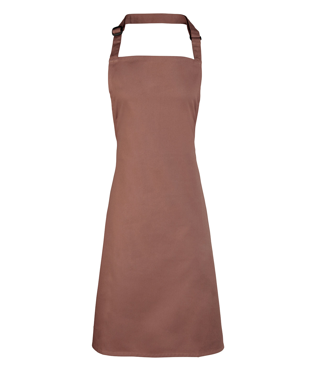 Basic Mocha Bib Apron