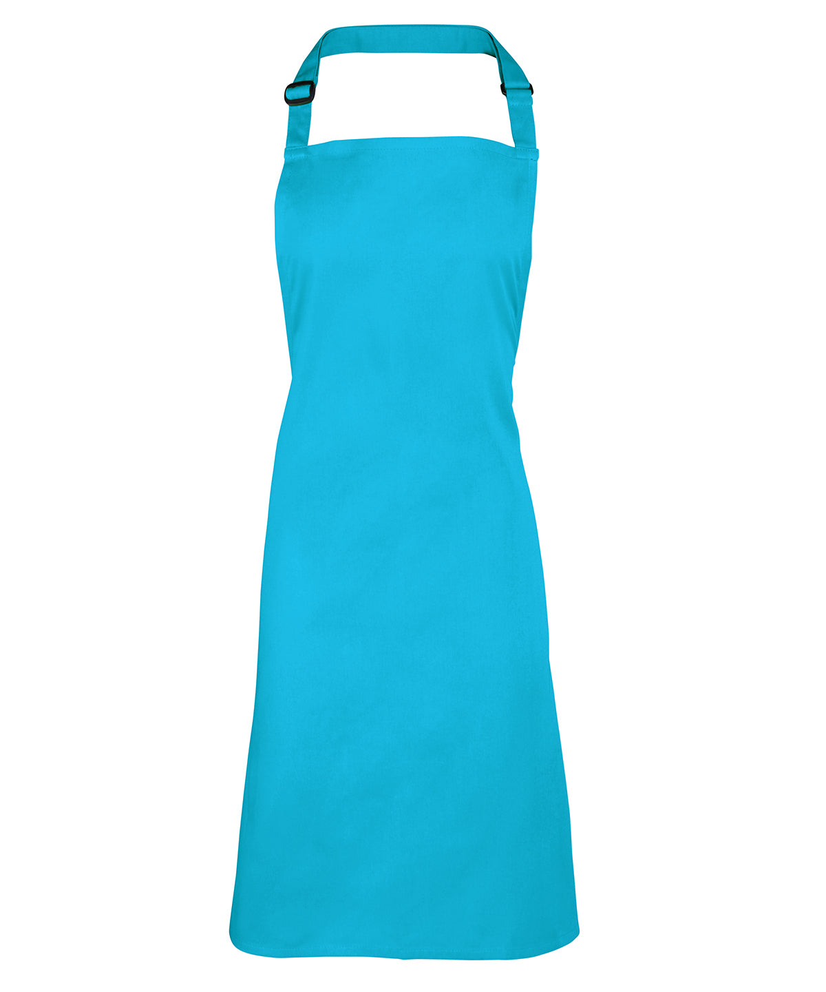 Basic Turquoise Bib Apron