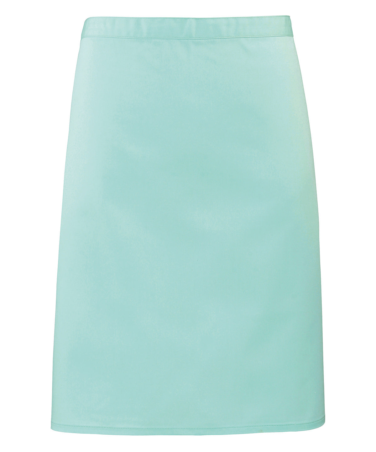 Stylish Aqua Mid-Length Waist Apron