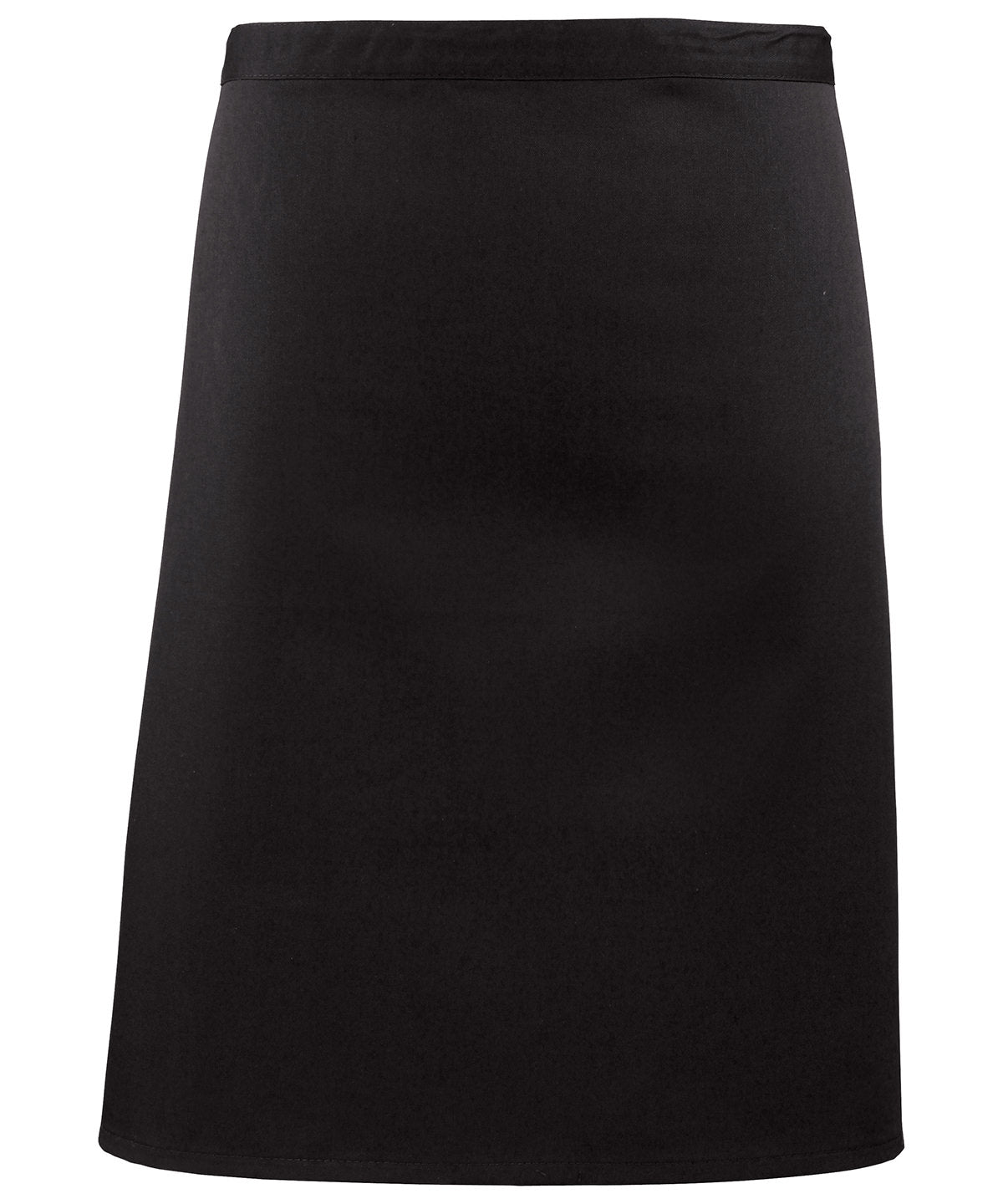 Stylish Black Mid-Length Waist Apron