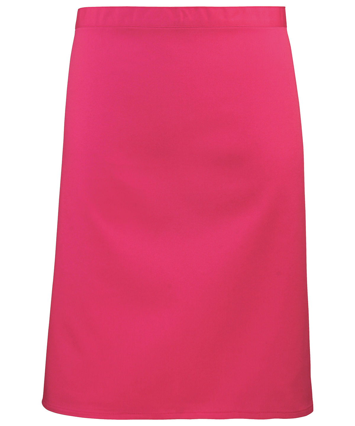 Stylish Hot Pink Mid-Length Waist Apron