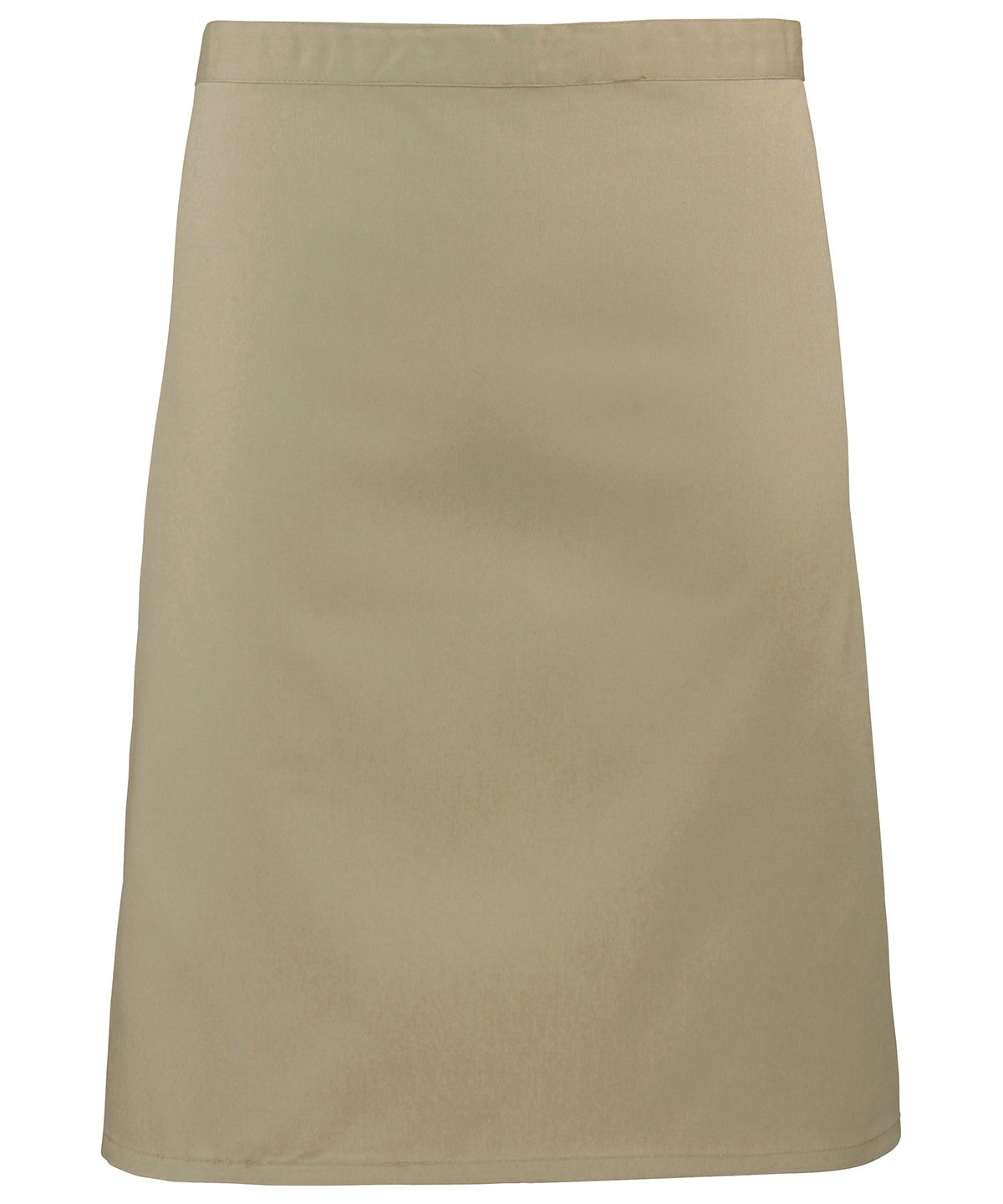 Stylish Khaki Mid-Length Waist Apron