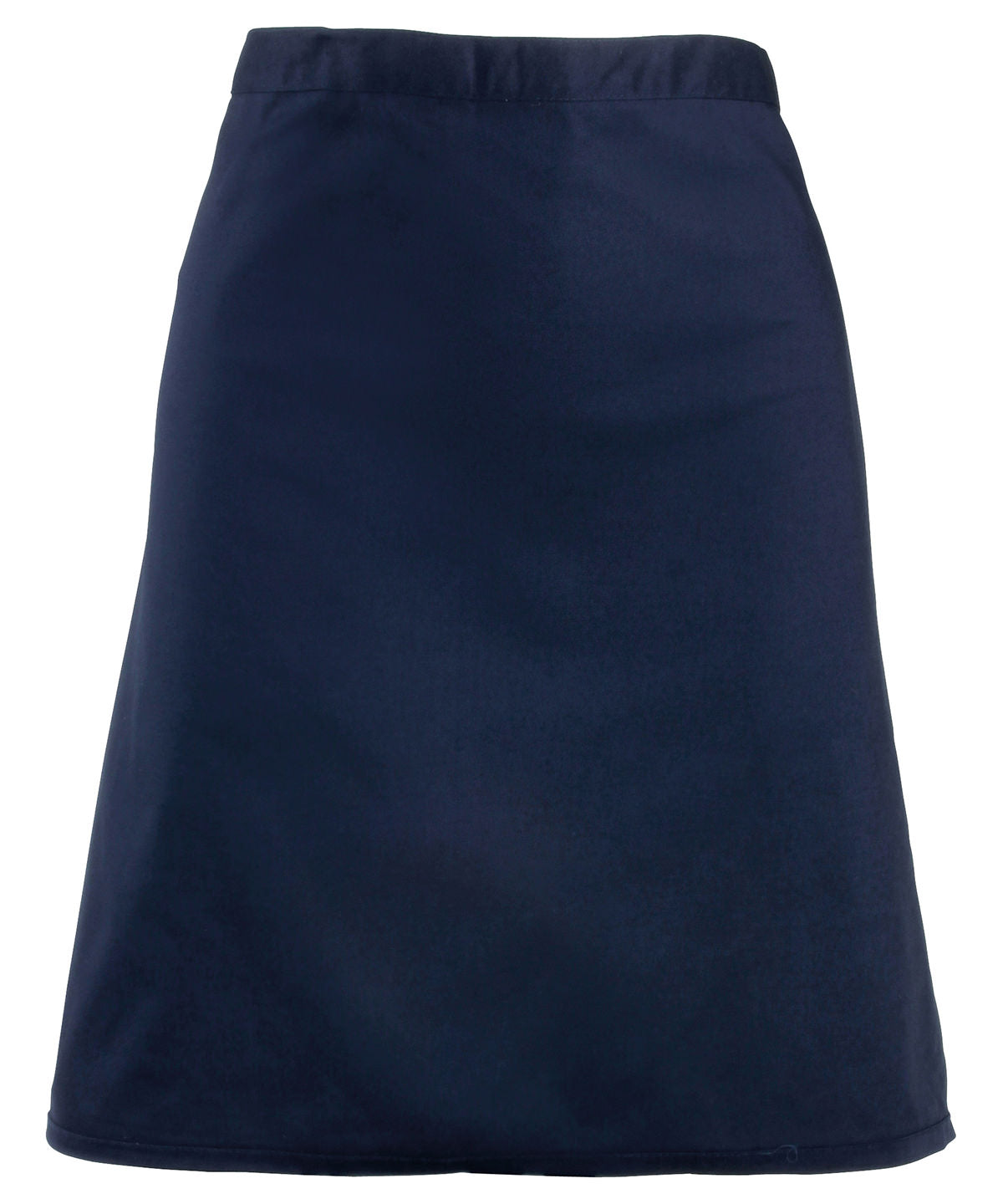 Stylish Navy Mid-Length Waist Apron