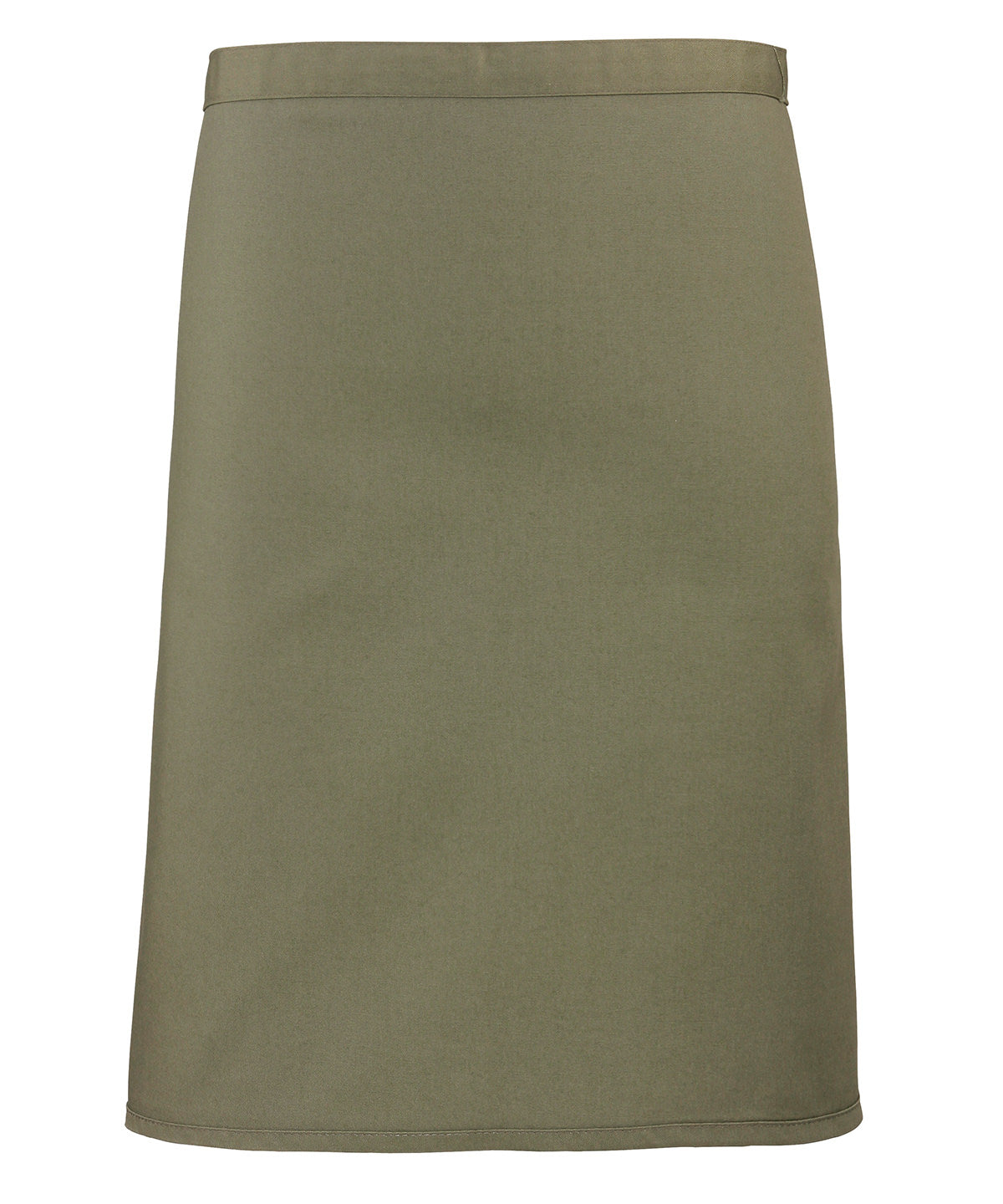 Stylish Olive Mid-Length Waist Apron