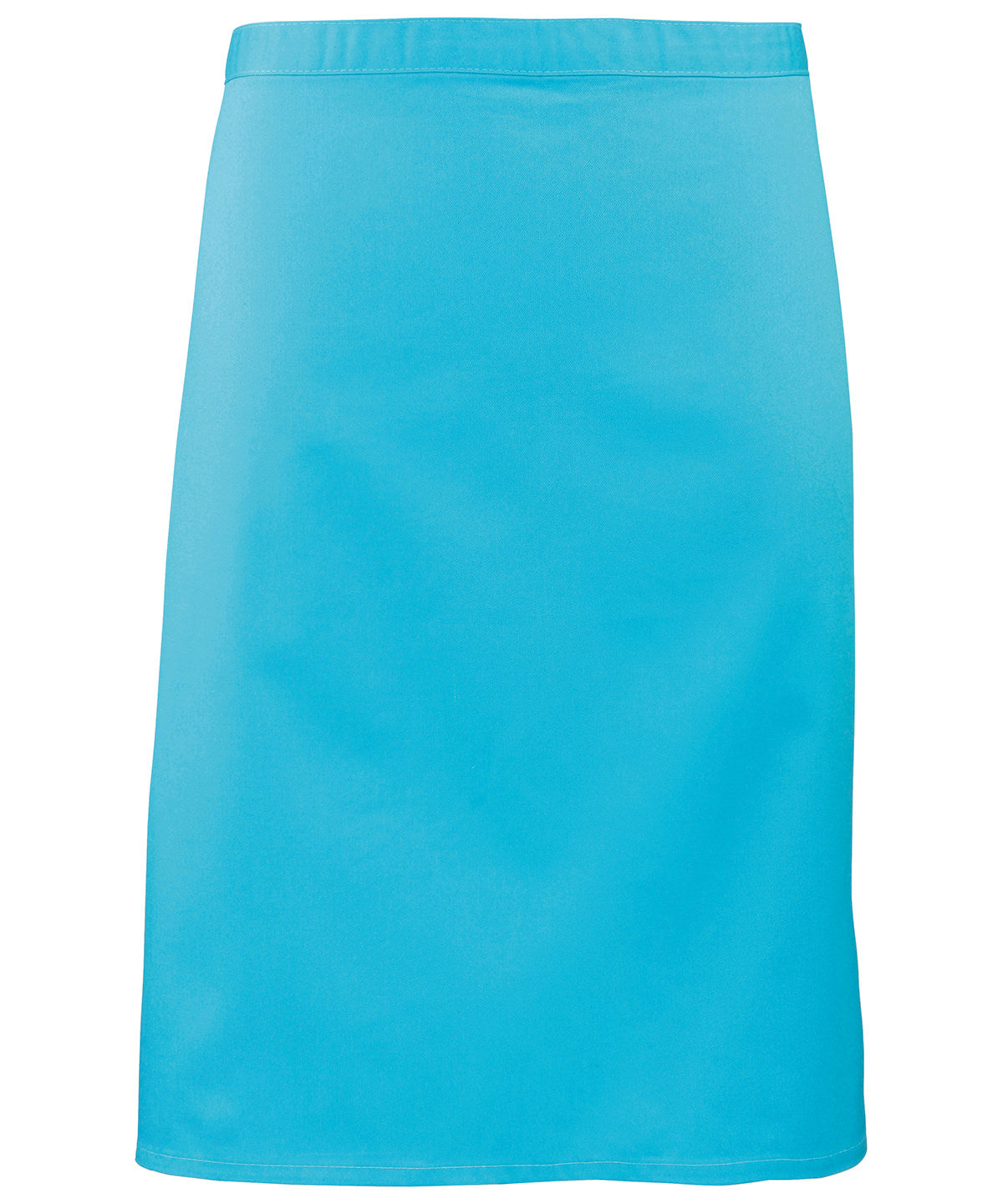 Stylish Turquoise Mid-Length Waist Apron