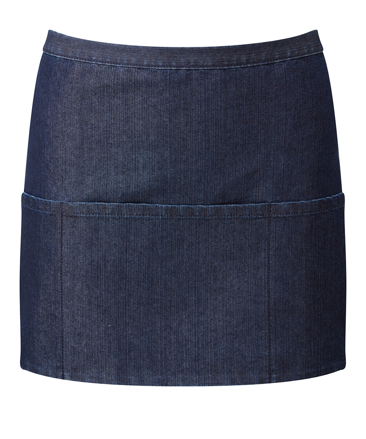 Stylish Indigo Denim 3-Pocket Waist Apron