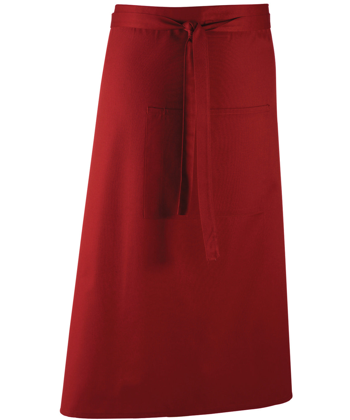 Burgundy Bar Apron - Stylish & Functional for Bartenders