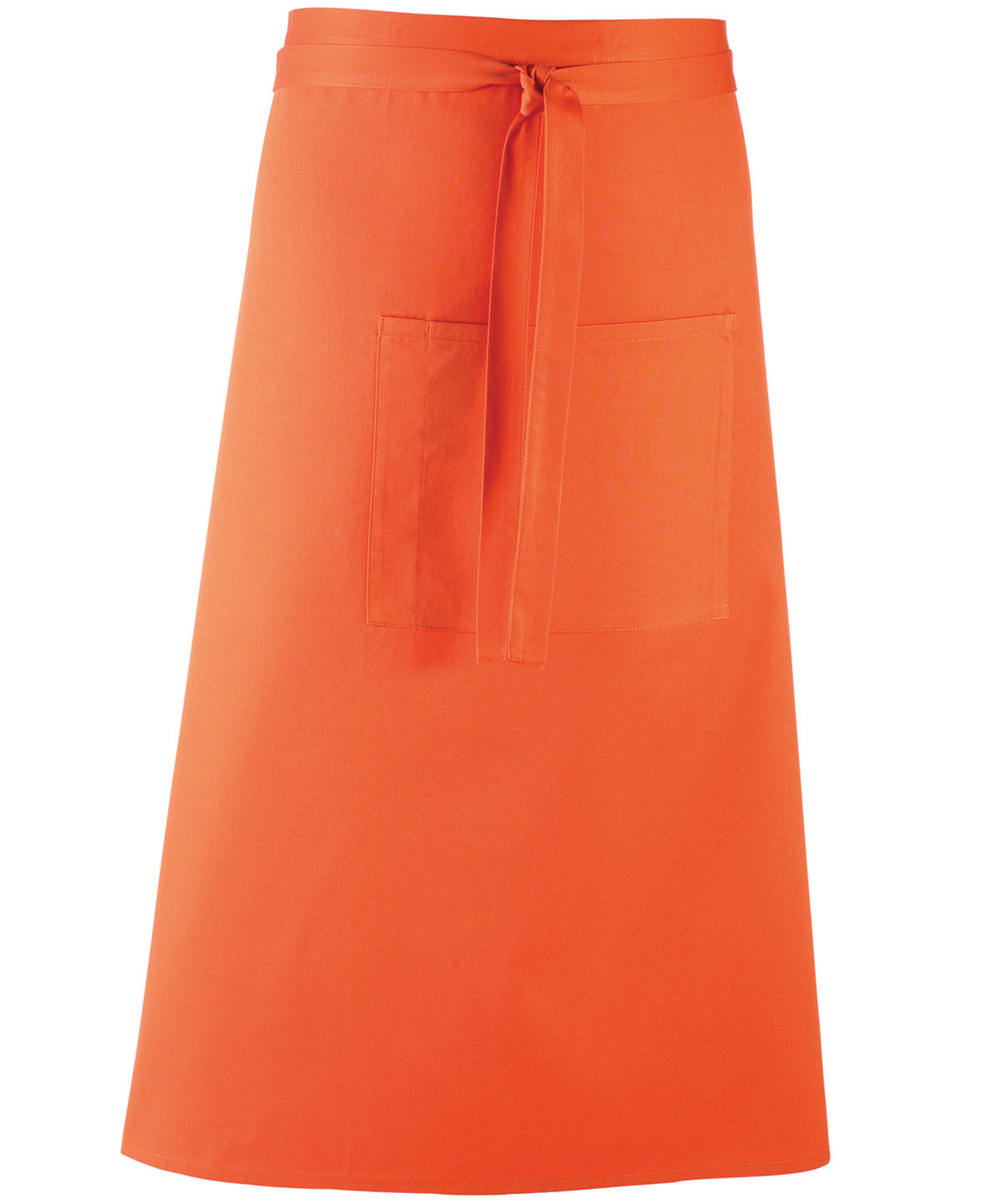 Orange Bar Apron - Stylish & Functional for Bartenders