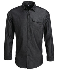 Basic Men's Denim Shirt