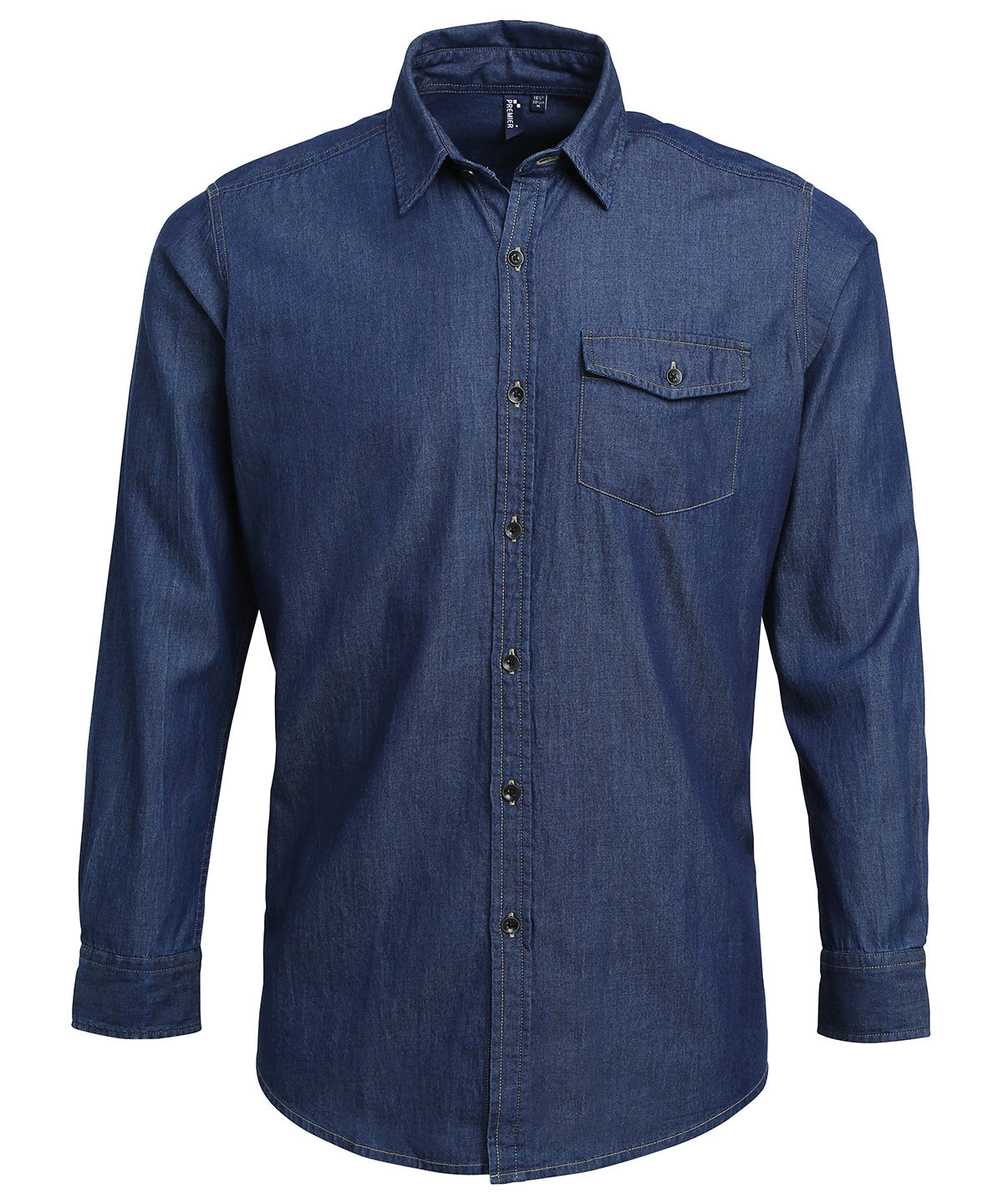 Basic Men's Denim Shirt