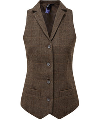 Ladies Herringbone Waistcoat