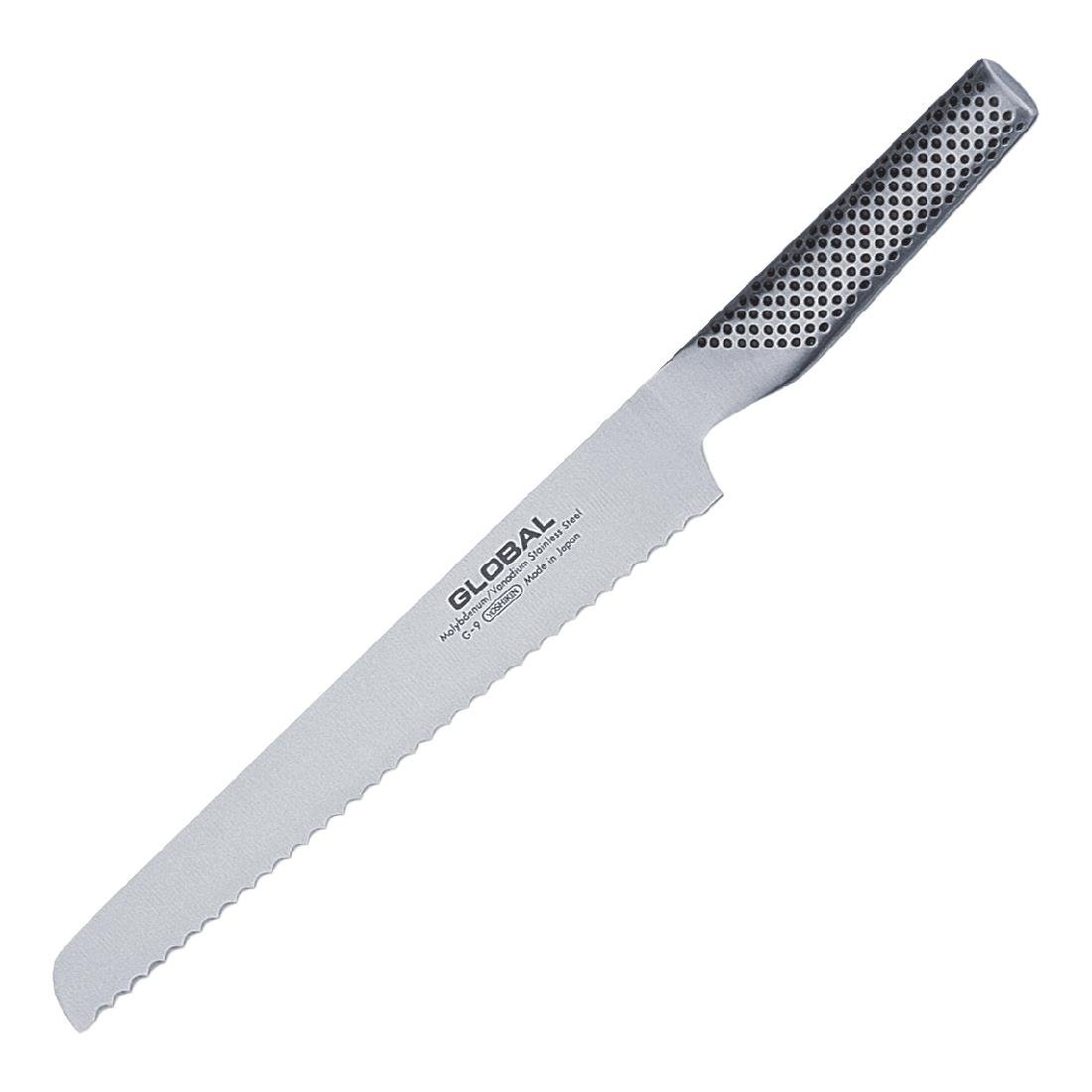 Global G 9 Bread Knife Serrated Blade 21.5cm - BonChef