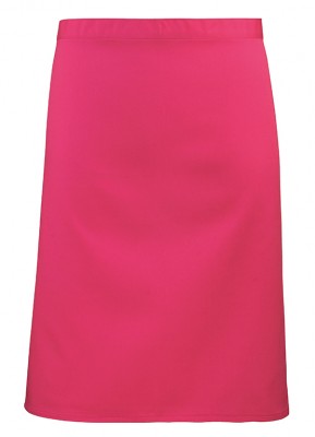 Mid-length Apron Hot Pink